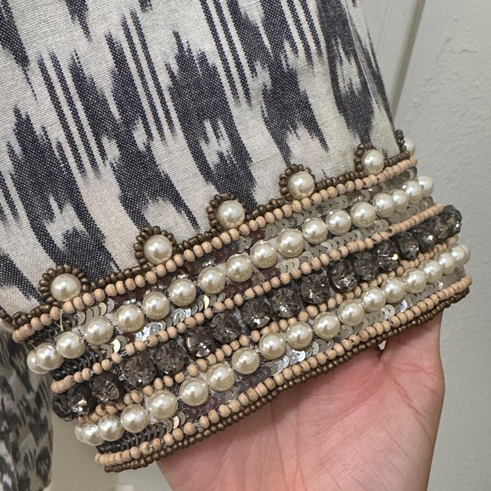 Calypso St Barth Patterned Tunic/Mini Dress With … - image 4